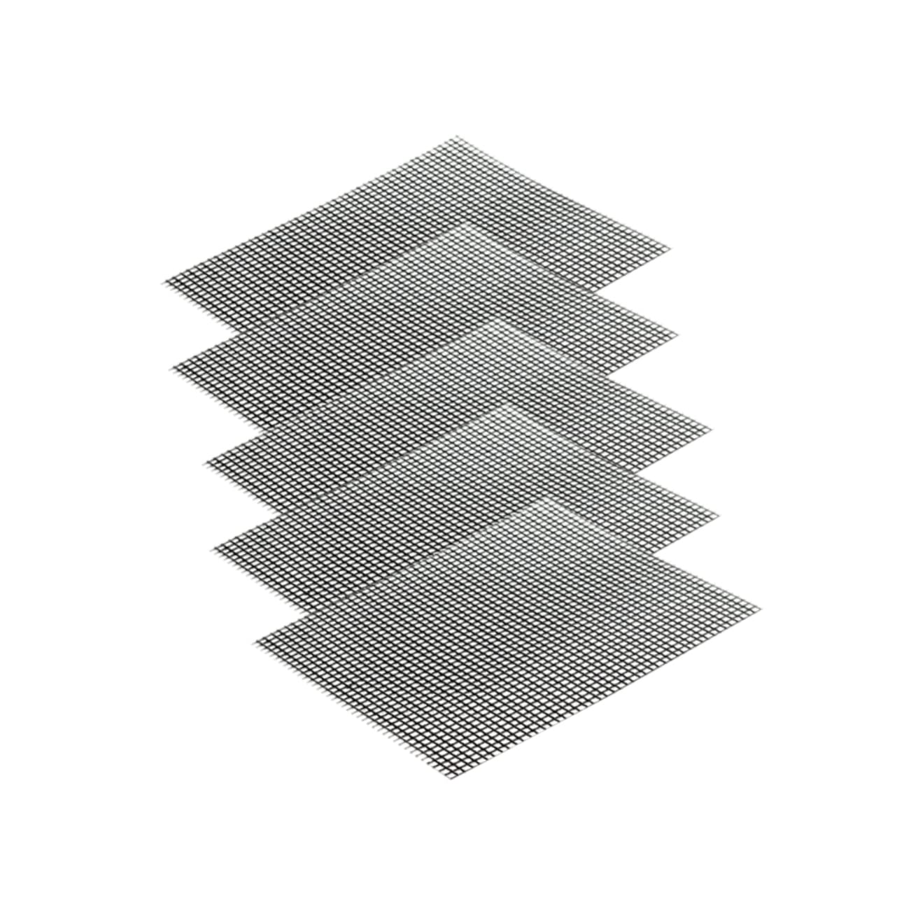 VICASKY 5Pcs Non Stick Grill Mat Reusable Barbecue Mesh Mats for Clean Grilling for Vegetables Meat Baking Tool for Gas Electric Grills