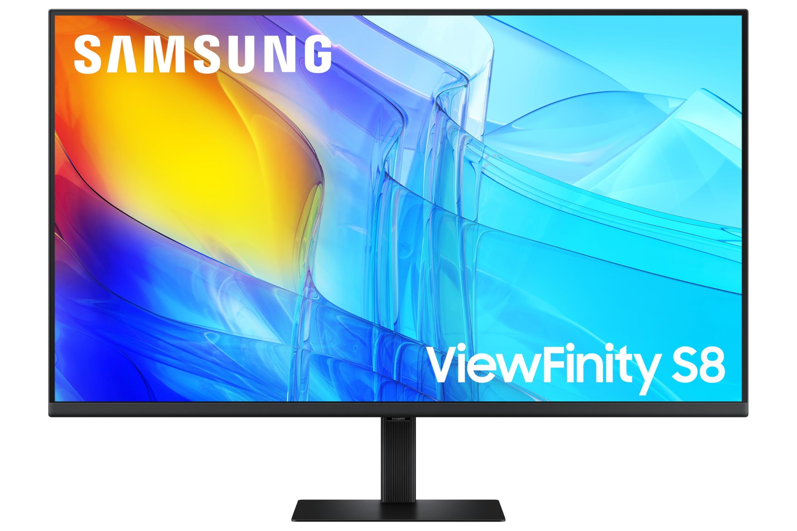 Samsung Écran PC ViewFinity - S80D 37'', Résolution 4K UHD (3840 x 2160), HDR10, Dalle VA, 350 cd/m2, Installation One Click, Orientable, Inclinable, Ports HDMI, DP, USB-A et USB-B, LS37D802EAUXEN