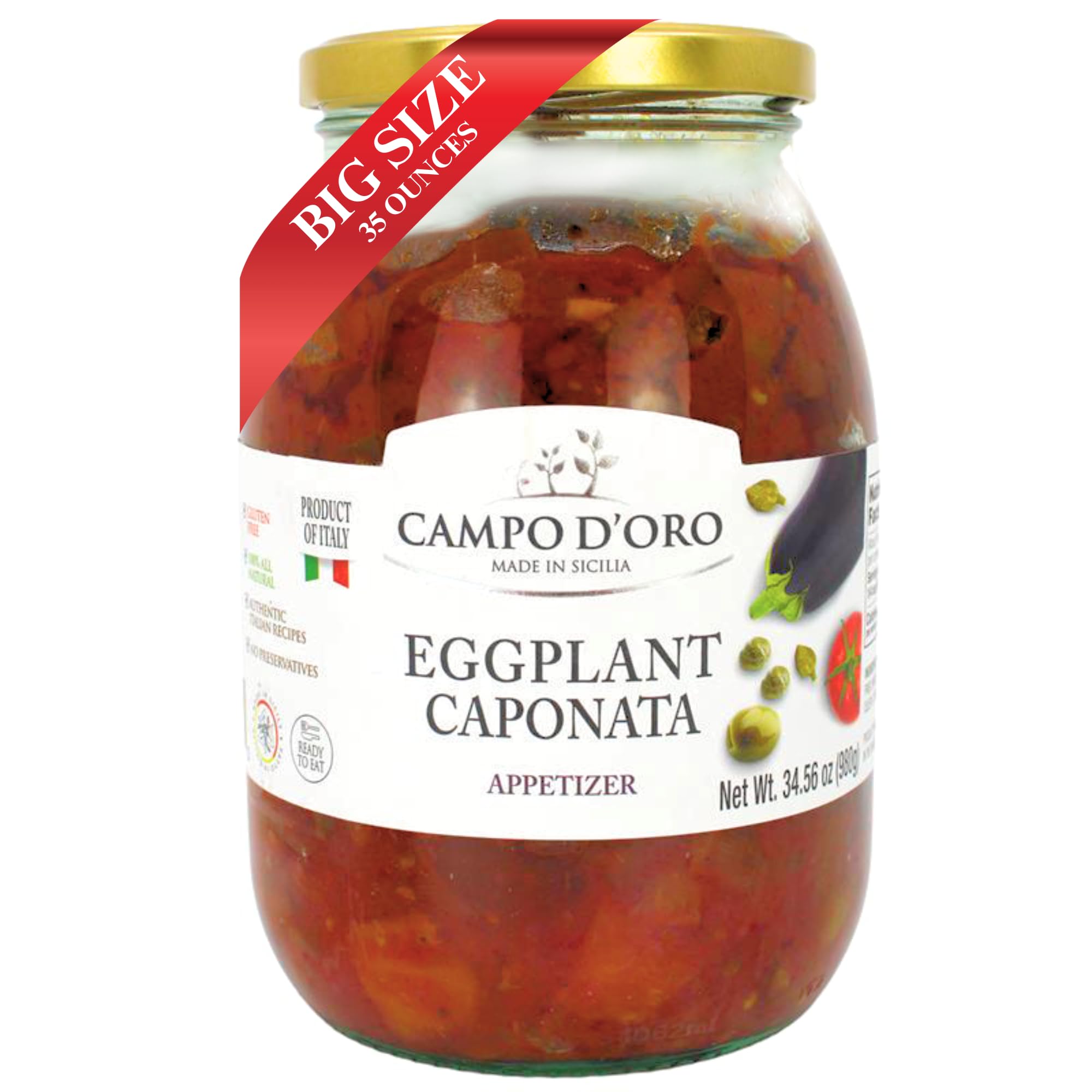 Jars マカロン キャニスター Eggplant 2個 Zergut Imam Bayeldi Eggplant Appetizer 2 Glass Jars 19oz/540g