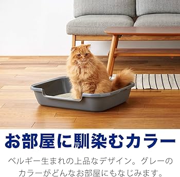 Amazon.co.jp: 【OFT】 シニア猫トイレ Kitty and Puppy Pan L