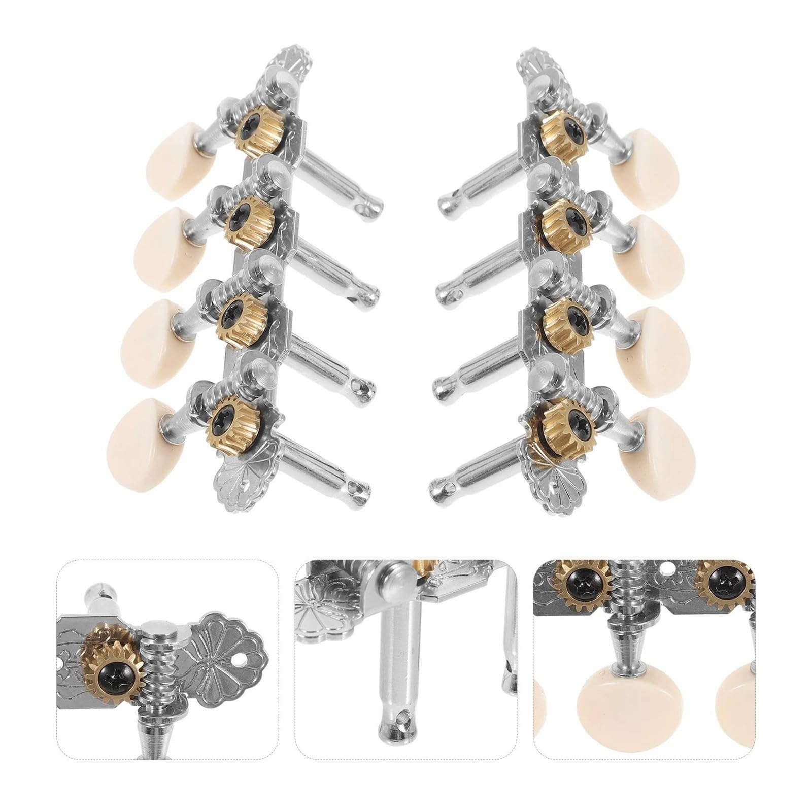 gitarren-stimmwirbel 1Set Akustische Gitarre Tuning Pegs Tuner Werkzeuge Instrument Teile