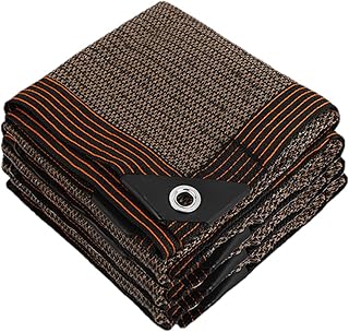 Cobertura para pergolado - Lona de pano de sombra de jardim 90% com ilhós reforçados | Rede de lona de proteção solar resistente a UV para jardim, estufa, quintal, pátio, varanda Pologmase