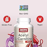 Vista 5 de Jarrow Formulas Acetil L-Carnitina, ACE, 500 Mg, 1