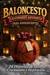 Calendario Adviento Adolescentes: Edición Baloncesto. Adivina 24 leyendas ocultas, una historia al día hasta Navidad. Regalo para jóvenes de 10 a 14 años. (Spanish Edition)