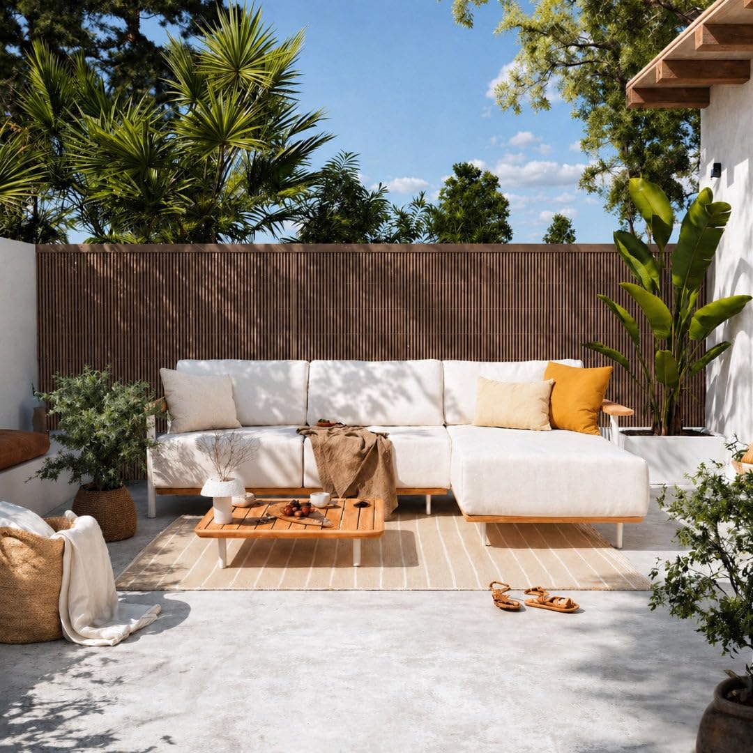 Nortene | Mimbre Ecológico Lop Madera 1.8x3 M | Cerramiento Sostenible De Alta Durabilidad | Decorativo Para Jardín, Terraza Y Balcón