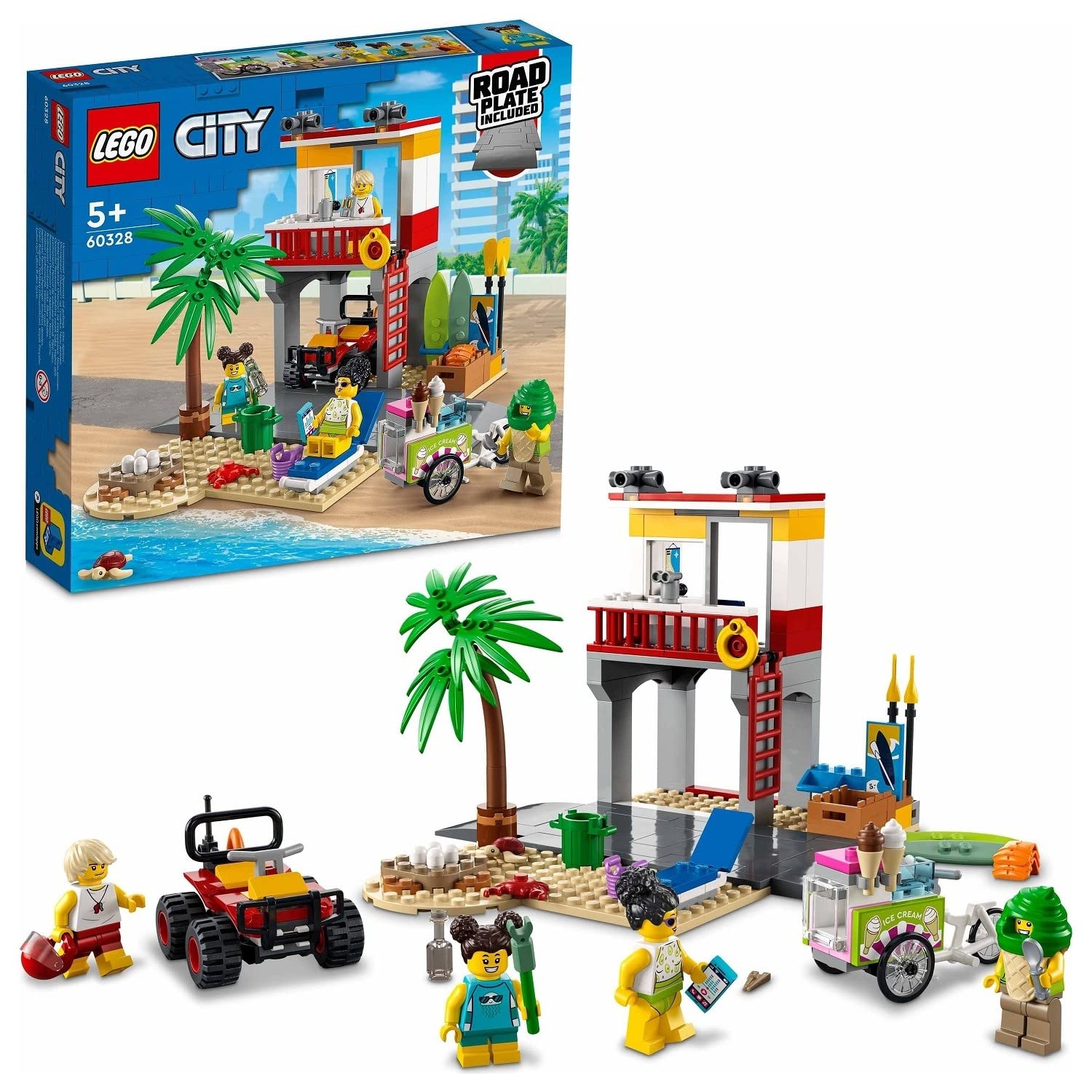 LEGO City Stanowisko ratownicze na plazy 60328