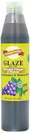 Supremo Italiano Balsamic Glaze ، 6 - 12.9 فلوريدا. أوقية. زجاجات