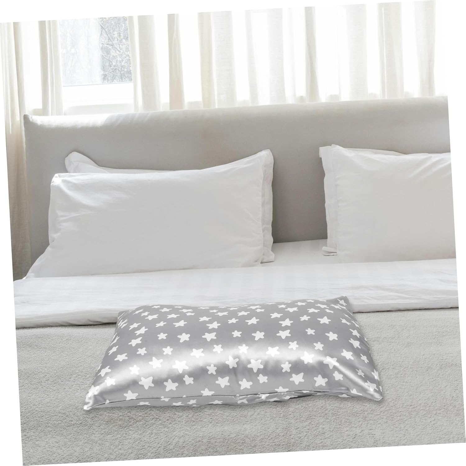 Travel Pillowcase for Boys and Girls Decorative Pillowcase Envelope Closure Ultra-Smooth for Hair