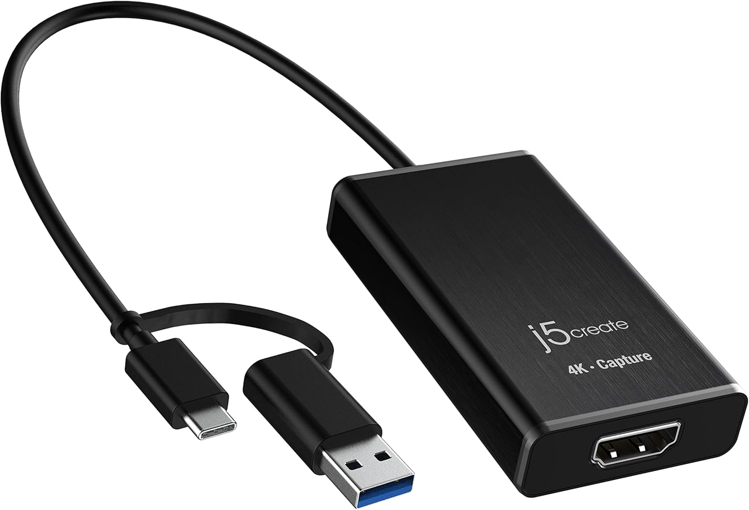 j5create 4K HDMI Video Capture Card, DSLR Cam Link, Game