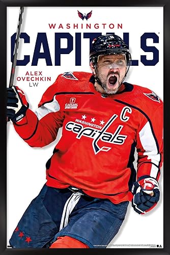 Trends International NHL Washington Capitals - Póster de pared de la serie 23 de Alexander Ovechkin