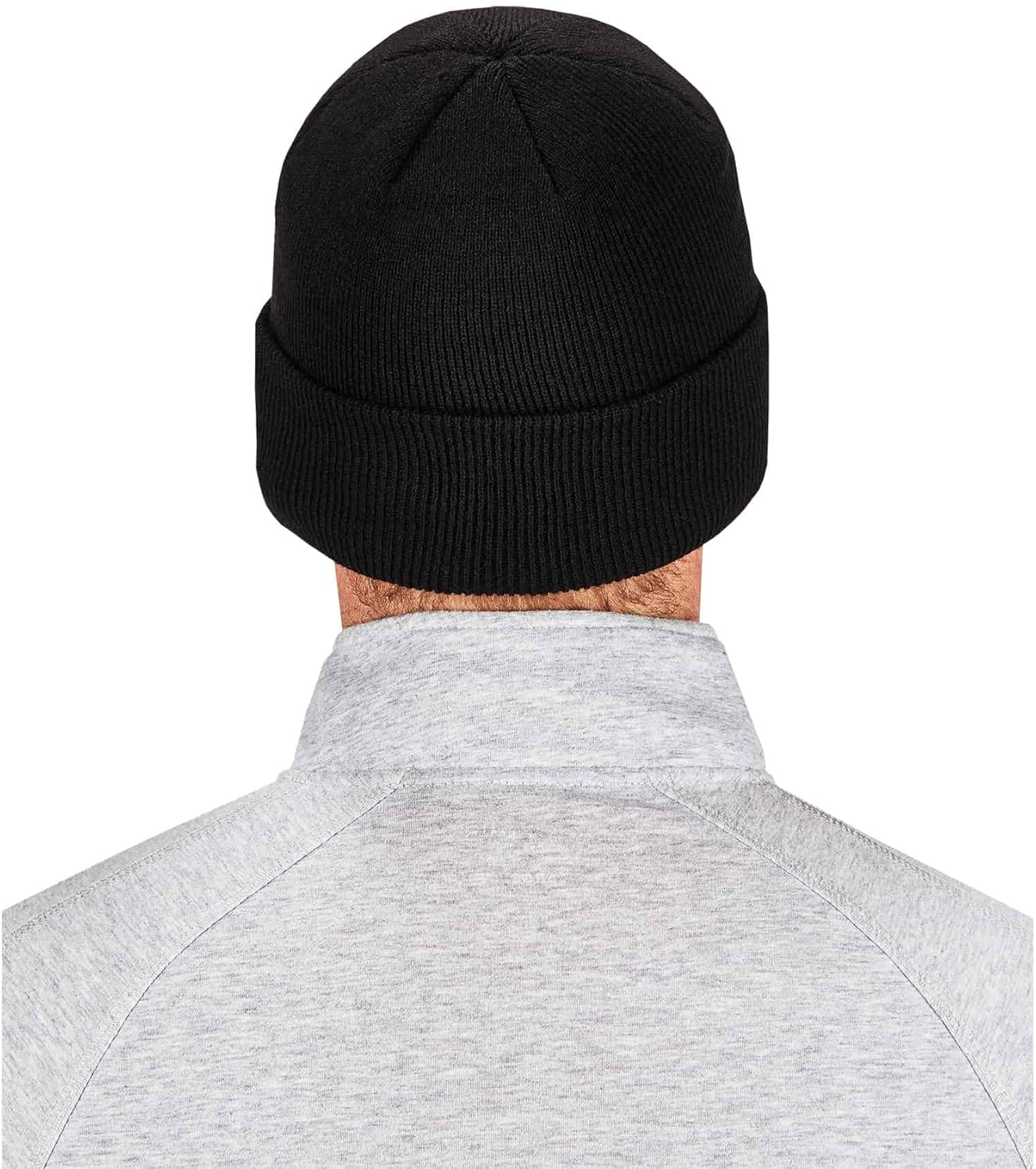 Cuffed Rib Knit Beanie Hat, Ergodyne N-Ferno 6806 : Clothing, Shoes & Jewelry