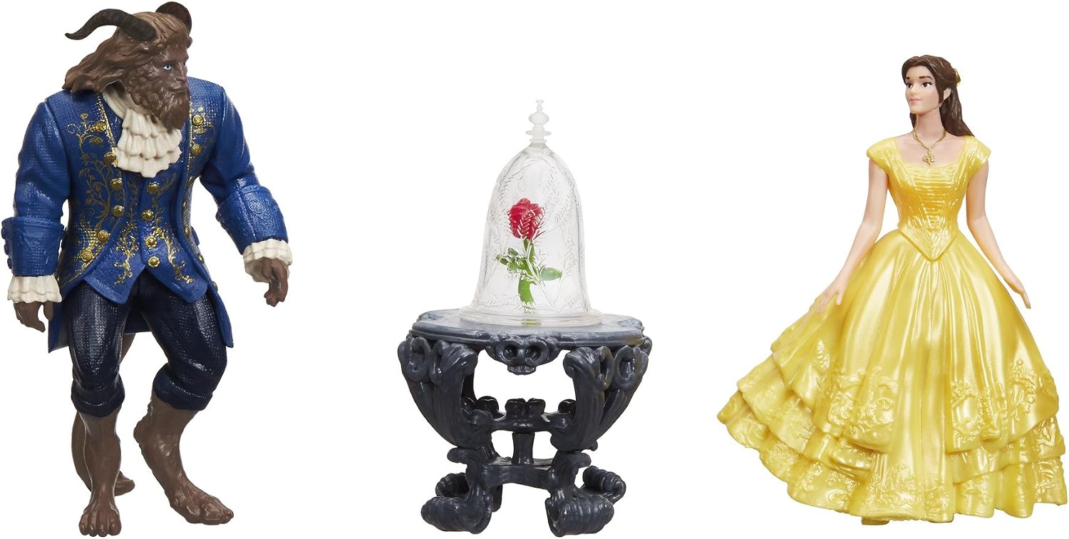 Disney Princess Beauty and the Beast Enchanted Rose Scene