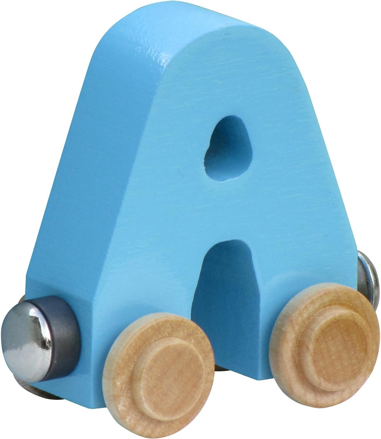 NameTrain Pastel Letter Car A - Made in USA