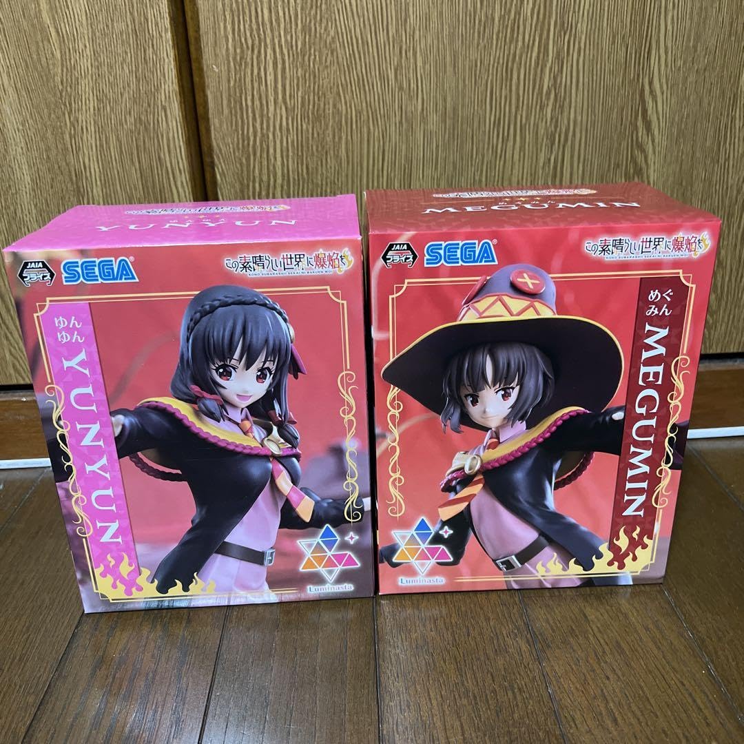 この素晴らしい世界に爆焔を！ めぐみん＆ゆんゆん フィギュア Amazon.co.jp: この素晴らしい世界に爆焔を！ Luminasta