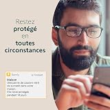 Somfy - Home Alarm Advanced - Système Alarme Maison sans Fil WiFi - Sirène Alarme Intérieure & 2 Badges - Kit de Sécurité pour la Maison Compatible Alexa, Google, Tahoma - Made in France - 3