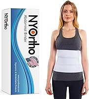 Vista 9 de NYOrtho Faja Abdominal Pediátrica de 6" de 2 Paneles - Envoltura de Compresión Unisex Post-Cirugía para Adolescentes - Cinturón de Soporte Abdominal