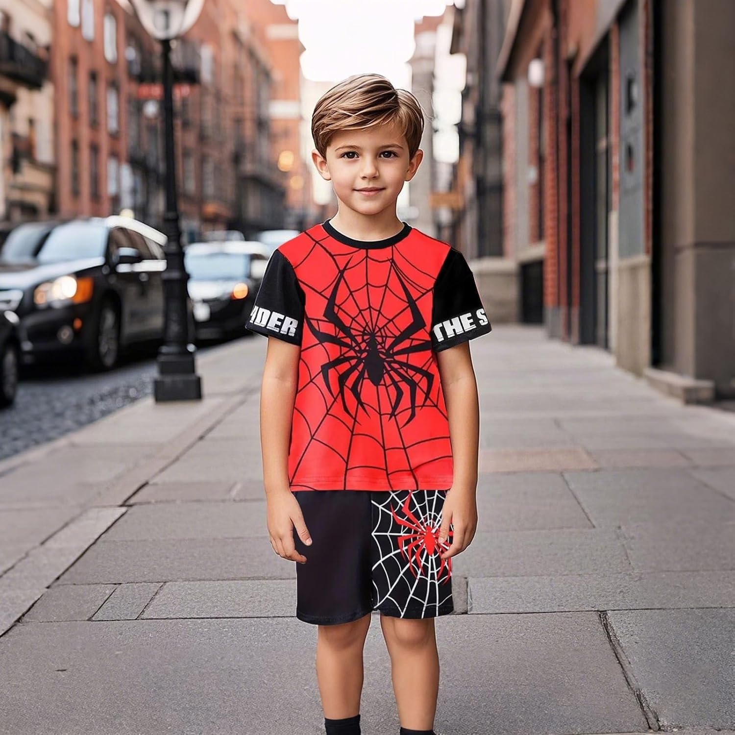 Spider Web Clothes Set