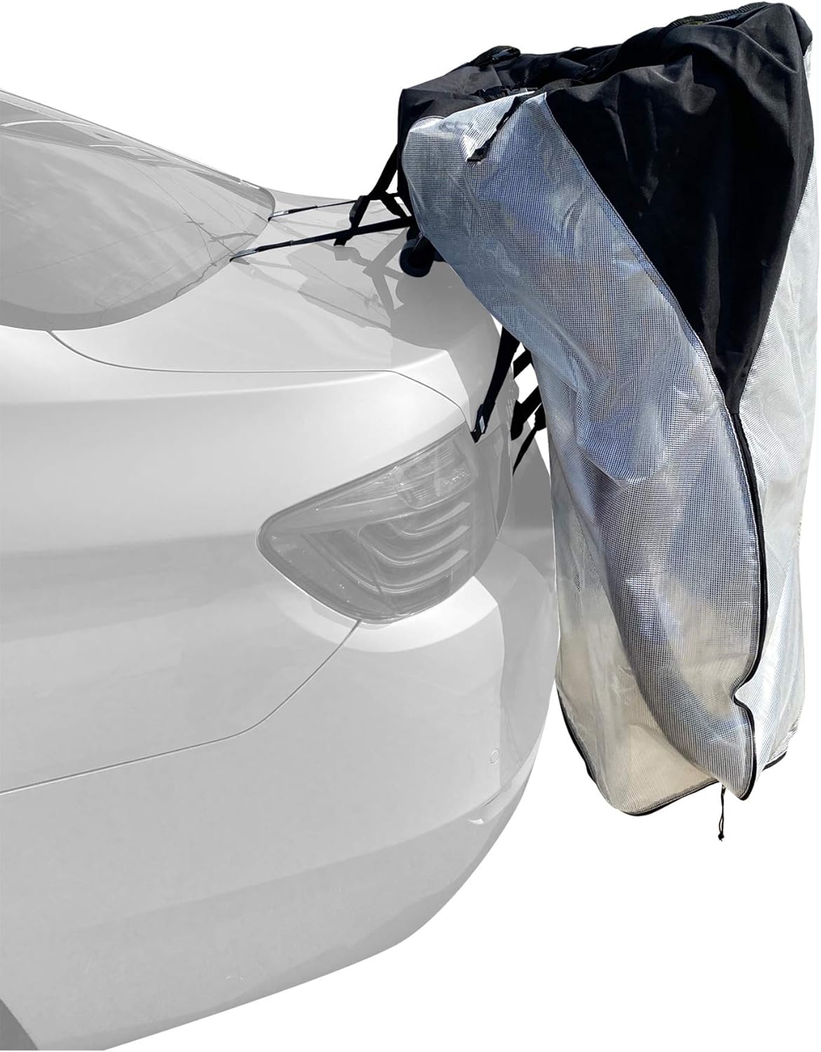 Formosa Covers | Allen Trunk Mount Bike Rack Cover for Transport Extra Large Translucent Ends Protect Your Sport Bicycles with Outdoor Waterproof Storage