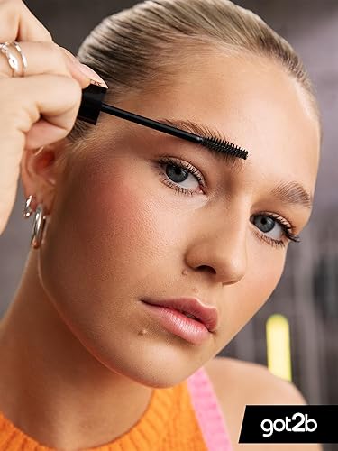 Miniatura 6 de Got2B Pegado para cejas y bordes 2 en 1, gel para cejas, 72 horas, sin residuos blancos ni pegajosidad, vegano, sin silicona, sin alcohol, 0.6 fl oz