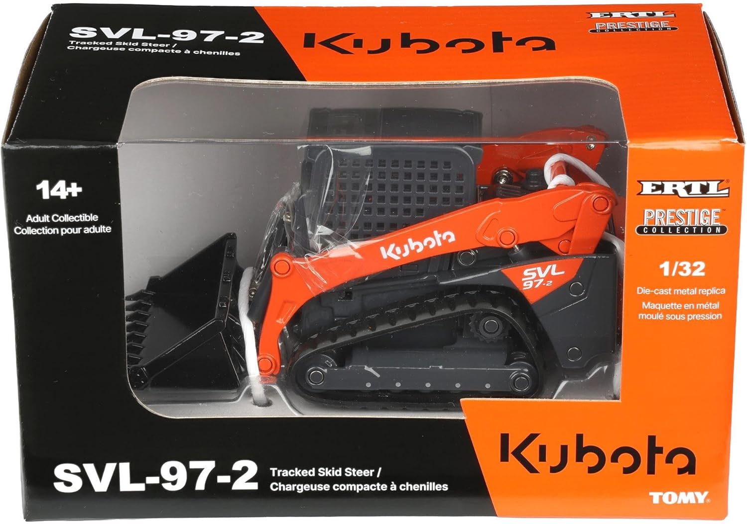 ERTL 1/32 Kubota SVL97-2 Tracked Skid Steer Loader Prestige Collection 86003