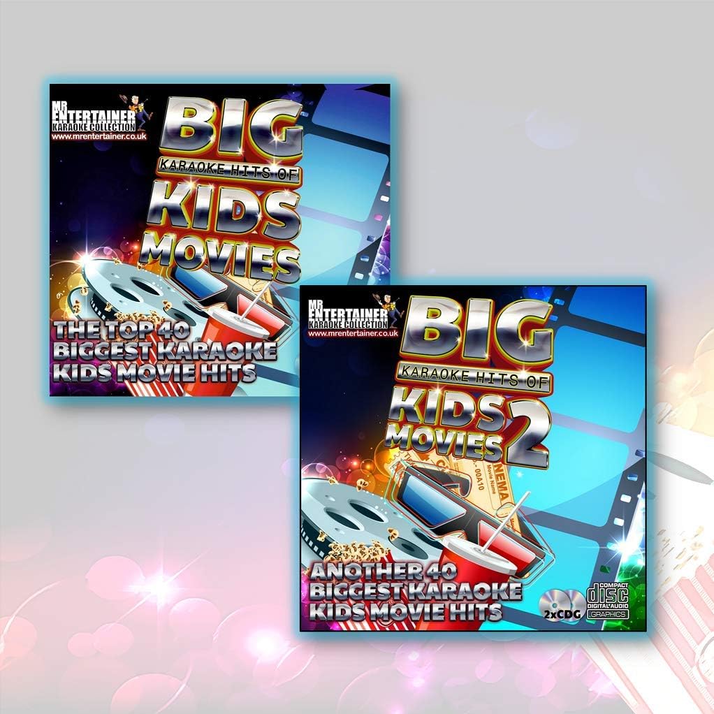 Mr Entertainer Big Hits of Kids Movies G G Bundle. 80 Greatest Movie & Disney Songs