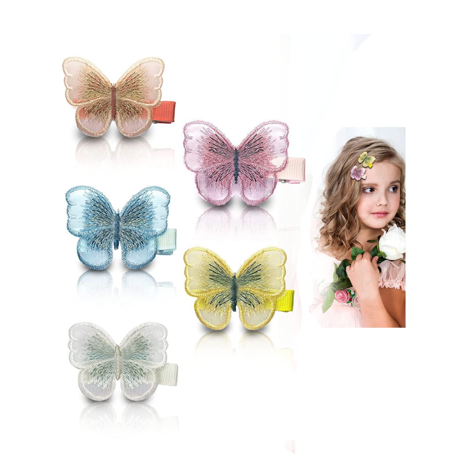See full amazon price history chart for Kidzoo 5pc Fabric BUTTERFLY HAIRCLIPS Hairpin Hairgrip Hair Clips Fashion Hair Accessories Set Girls & Women (Multicolor) Kidzoo 5pc Fabric BUTTERFLY HAIRCLIPS Hairpin Hairgrip Hair Clips Fashion Hair Accessories Set Girls & Women (Multicolor) (B0B7YZNJPS) Amazon Price History, Amazon Price Tracker