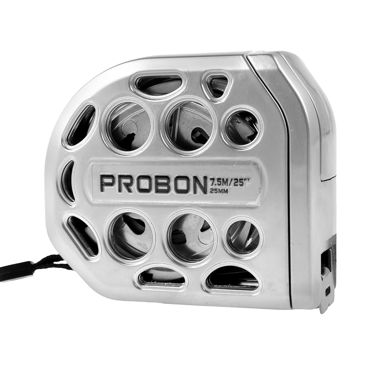 Stainless Steel Measuring Tape - 25 FT Tape Measure with Double-Sided Scale, Retractable Waterproof Tape Ruler, Adjustable Length Measuring Tape for Agricultural Industrial Woodworking (7.5 M)