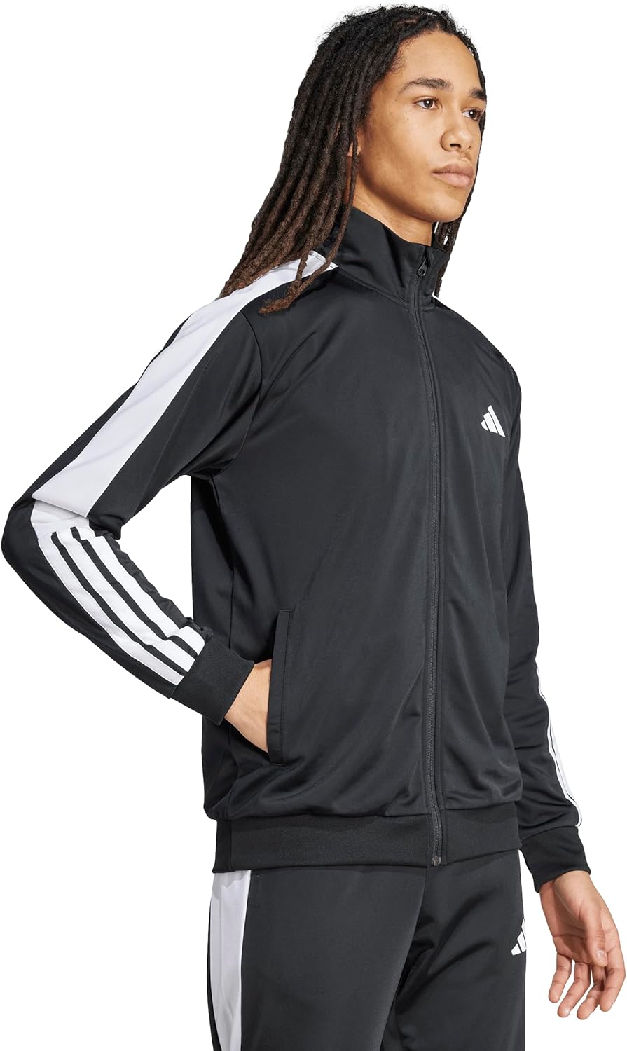 adidas mens Colorblock Track Top - Image 2