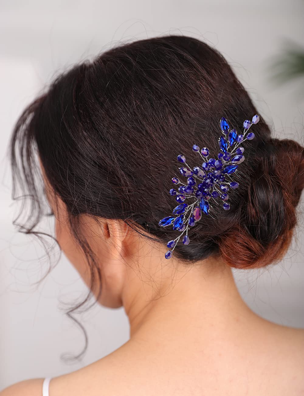 Amazon.com : Teyglen Rhinestone Wedding Headpieces Bridal  display picture 1