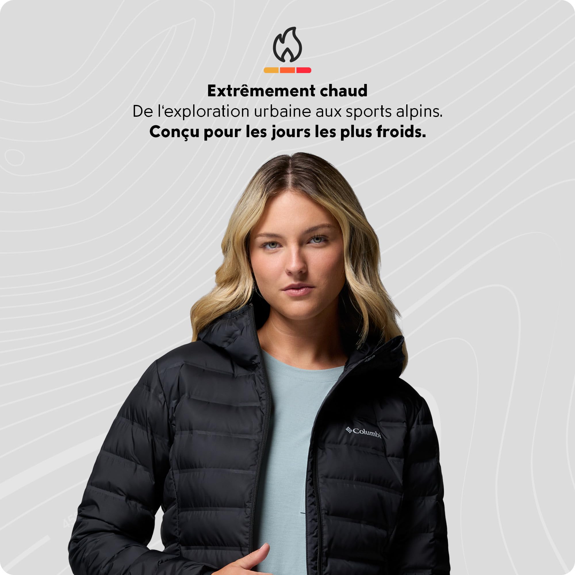Columbia Lake 22 Down Hooded Jacket Doudoune À Capuche Femme (lot de 1)