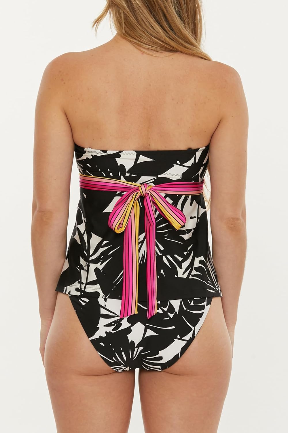 Trina Turk Womens Lennox Tankini Bikini Top, Adjustable, Tie Back, Swimwear Separates for Women - Image 7