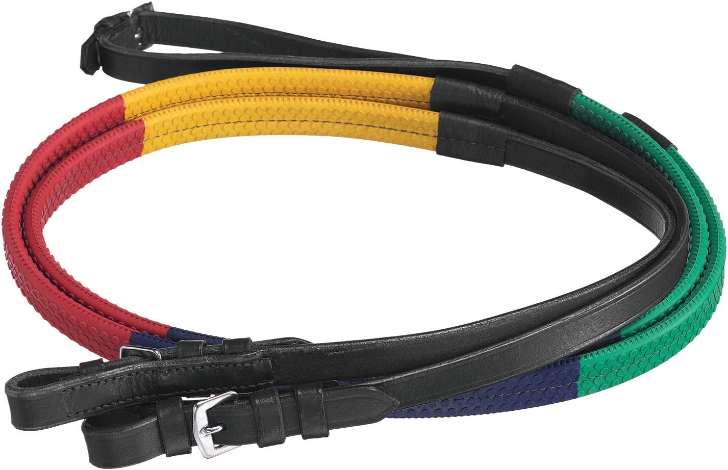 Tough 1 Rubber Grip Schooling Reins