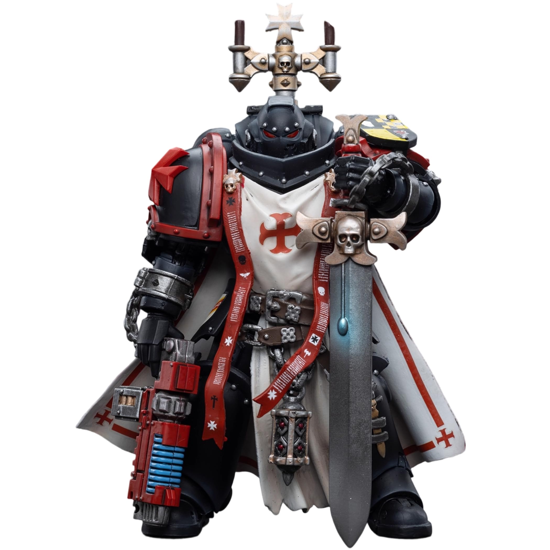JOYTOY Warhammer 40K 1/18 Action Figure Templari Neri Spada Fratelli Fratelli Lombast Modello da Collezione