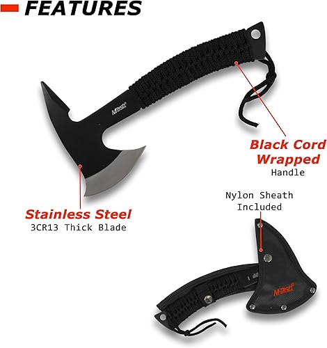 Miniatura 6 de MTECH USA Hacha MT-629-MC, 8.75" en total