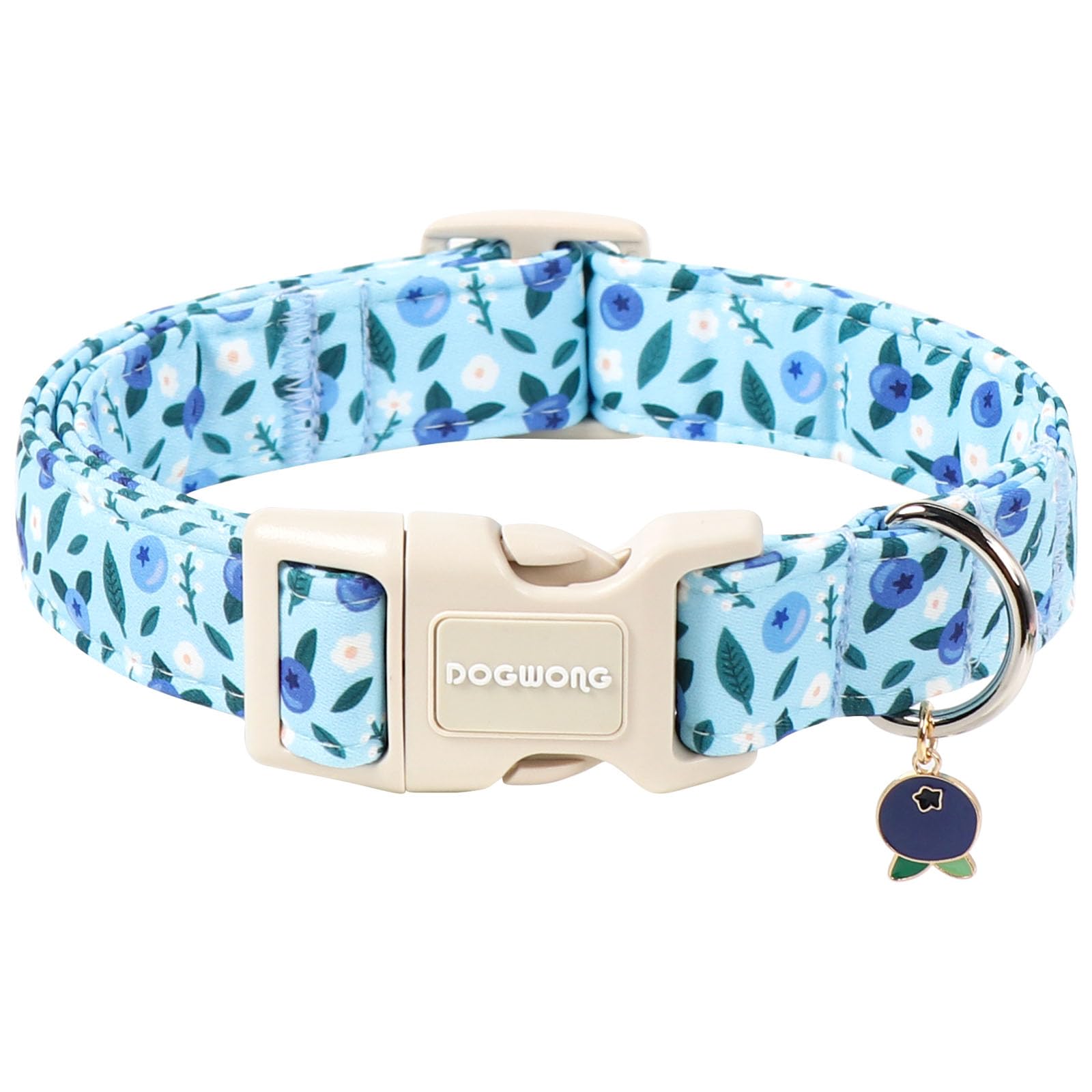 DOGWONG Ducky Pattern Cute Collar, Spring Summer Female Male Collars Pets Gift Adjustable Heavy-Duty Duck Pet Collars for Small Dogs, Neck 11-16 inches — view 24