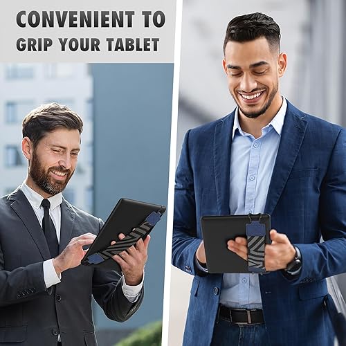 Miniatura 7 de MoKo Correa de mano de seguridad para tablet de 9 a 11 pulgadas, iPadiPad ProiPad AirKindle Fire HDSamsung, correa de mano versátil de alta