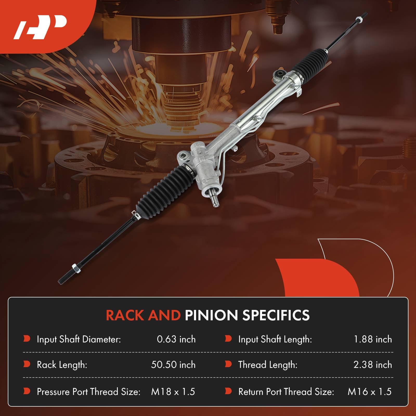 Amazon.com: A-Premium - Hydraulic Power Steering Rack and