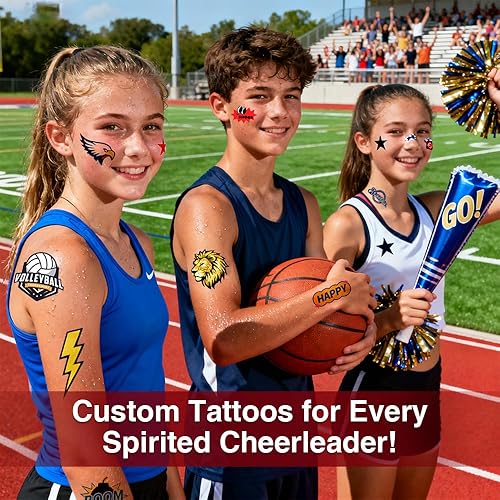 Miniatura 3 de Papel de tatuaje temporal imprimible para impresora de inyección de tinta, 8.5 x 11 pulgadas, 8 hojas, papel de transferencia de tatuaje