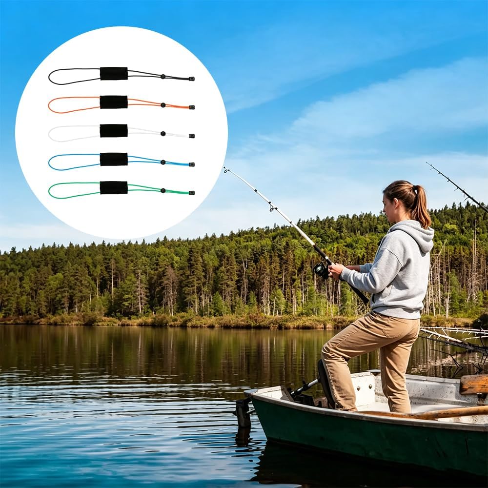 2 Pack 52cm/20.47in Fish Graph Cover Strap, Adjustable Fish Finder Bungee for Travel, Securing Fishing Graph Cover Elastic Strap for Outdoor Fishing Detector