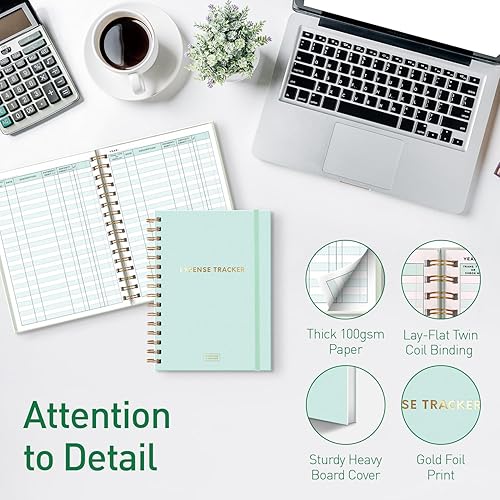 Miniatura 3 de S&O - Cuaderno de seguimiento de presupuesto, bloc de notas para mantenerse organizado, diario de ahorros, planificador de finanzas, diario