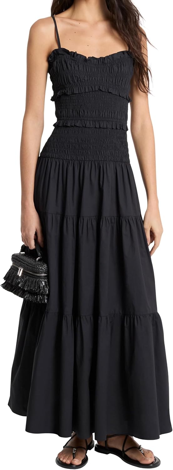 Michael Kors Women's Smocked Maxi Dress