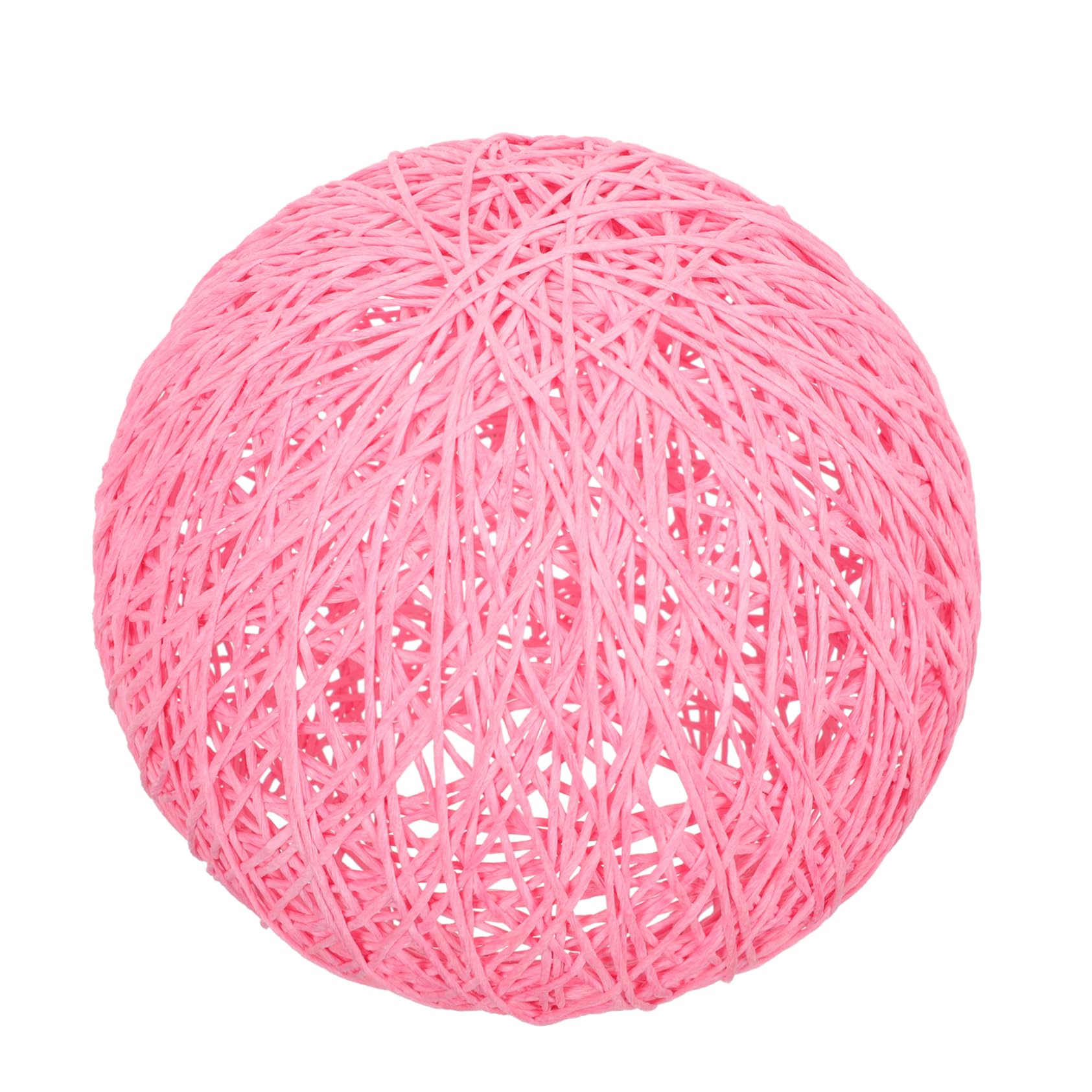 Artibetter Chic Paper Lampshades for Ceiling Lights Rattan Ball Design, Easy to Install Pendant Light Cover for Living Room and Office, Unique Artistic Atmosphere and Eye Protection Lamp