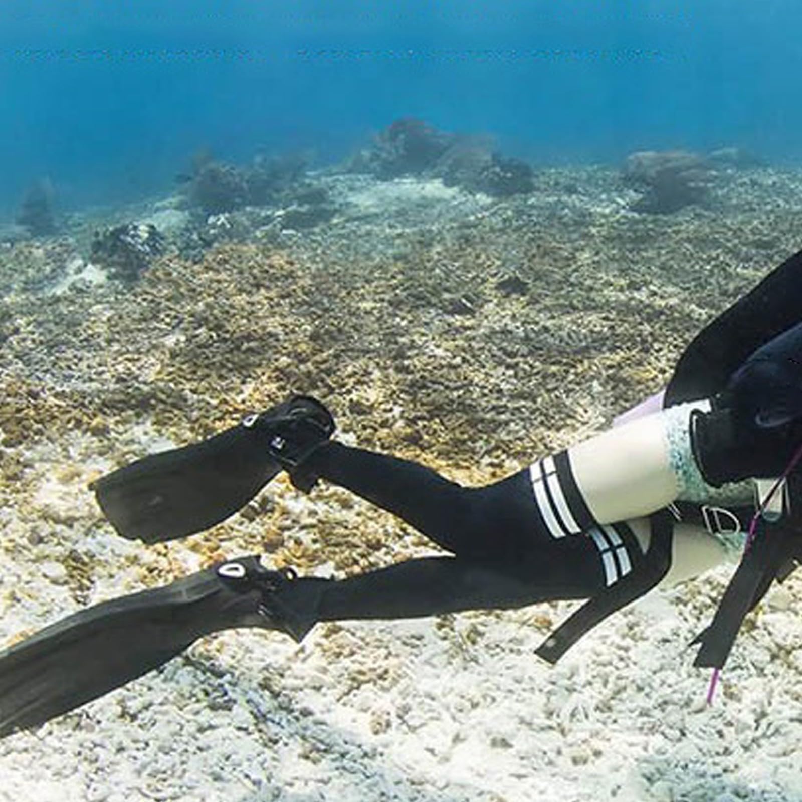 Skarpety do nurkowania, skarpety do pływania z silikonowym uchwytem, antypoślizgowe paski, neoprenowe skarpety do sportów wodnych i snorkelingu