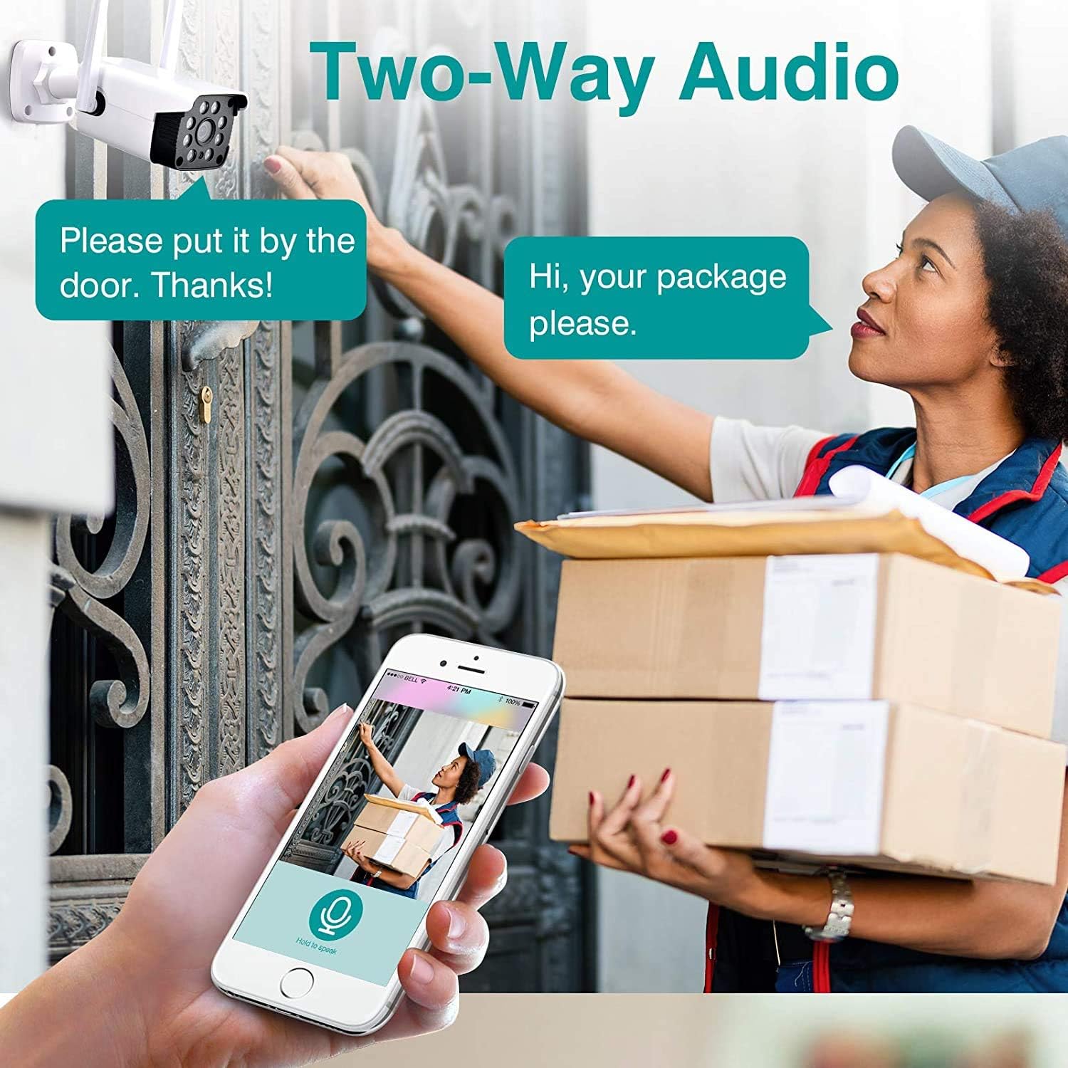 NETVUE Camera Two-Way Audio