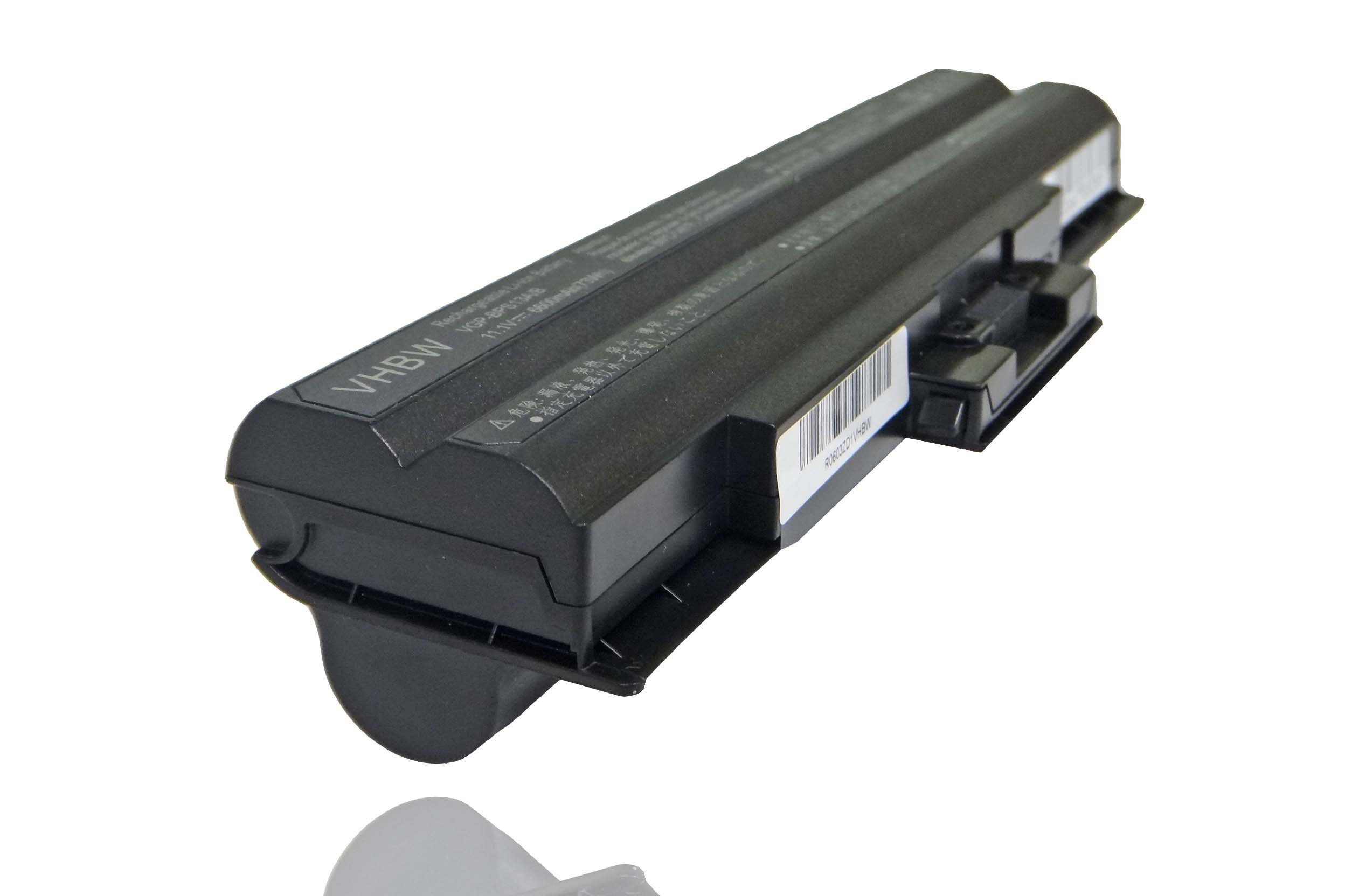 vhbw batteria compatibile con Sony Vaio VGN-TX57CN, VGN-TX58CN, VPCB119GJ, VPCB11AGJ, VPCB11AV laptop notebook (6600mAh, 11,1V, Li-Ion) con chip