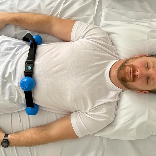 iSleepFit Nov 2023 Posicionador de sueño mejorado Dispositivo de terapia posicional Ayuda antironquidos y respiración Previene las arrugas del