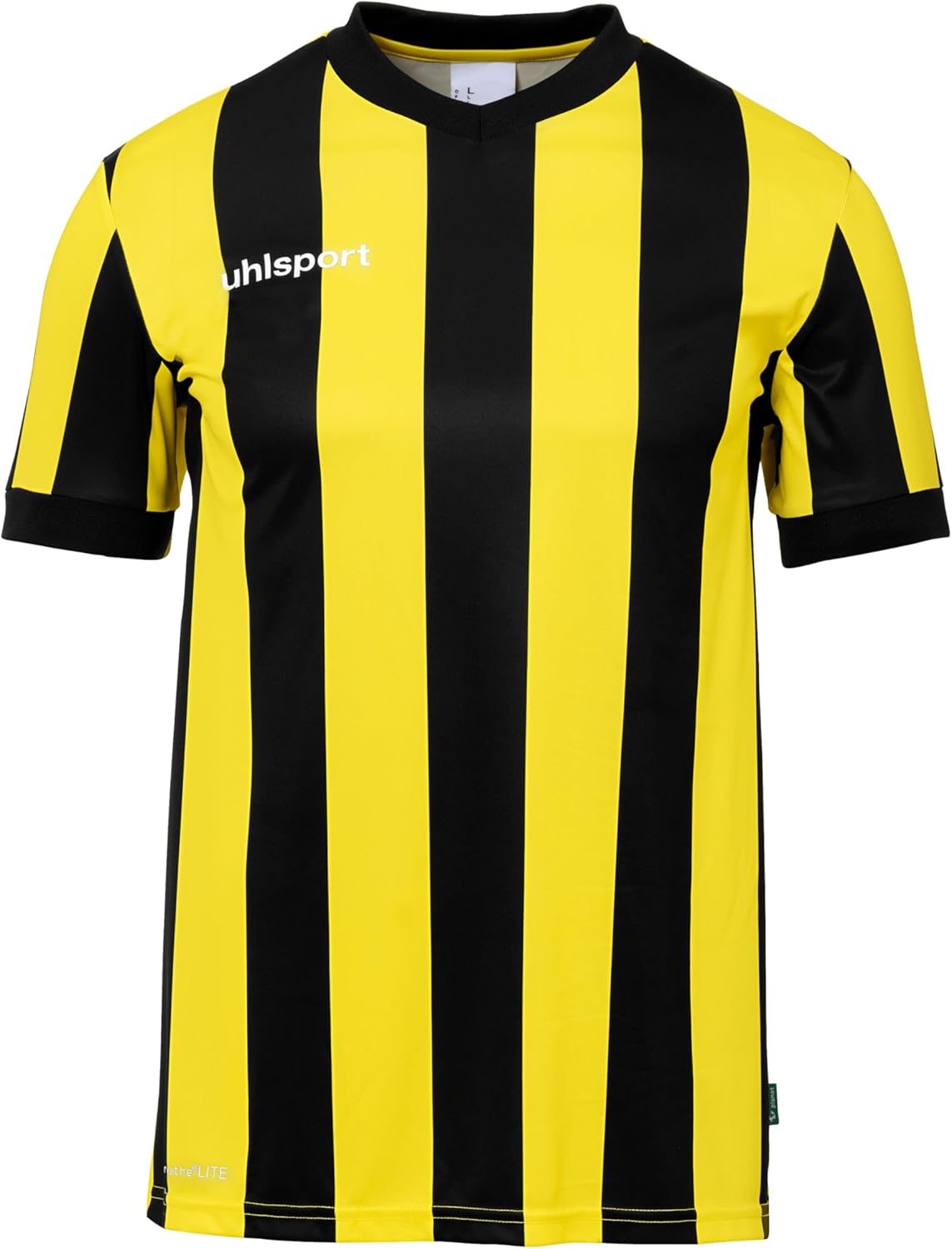 Uhlsport Maglietta A Righe Retrò Unisex - 100% Poliestere Riciclato - Foto 10