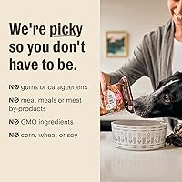 Vista 5 de The Honest Kitchen One Pot Stews: Estofado de salmón y pollo a fuego lento con arroz integral y brócoli Alimento húmedo para perros, 10.5 oz x6