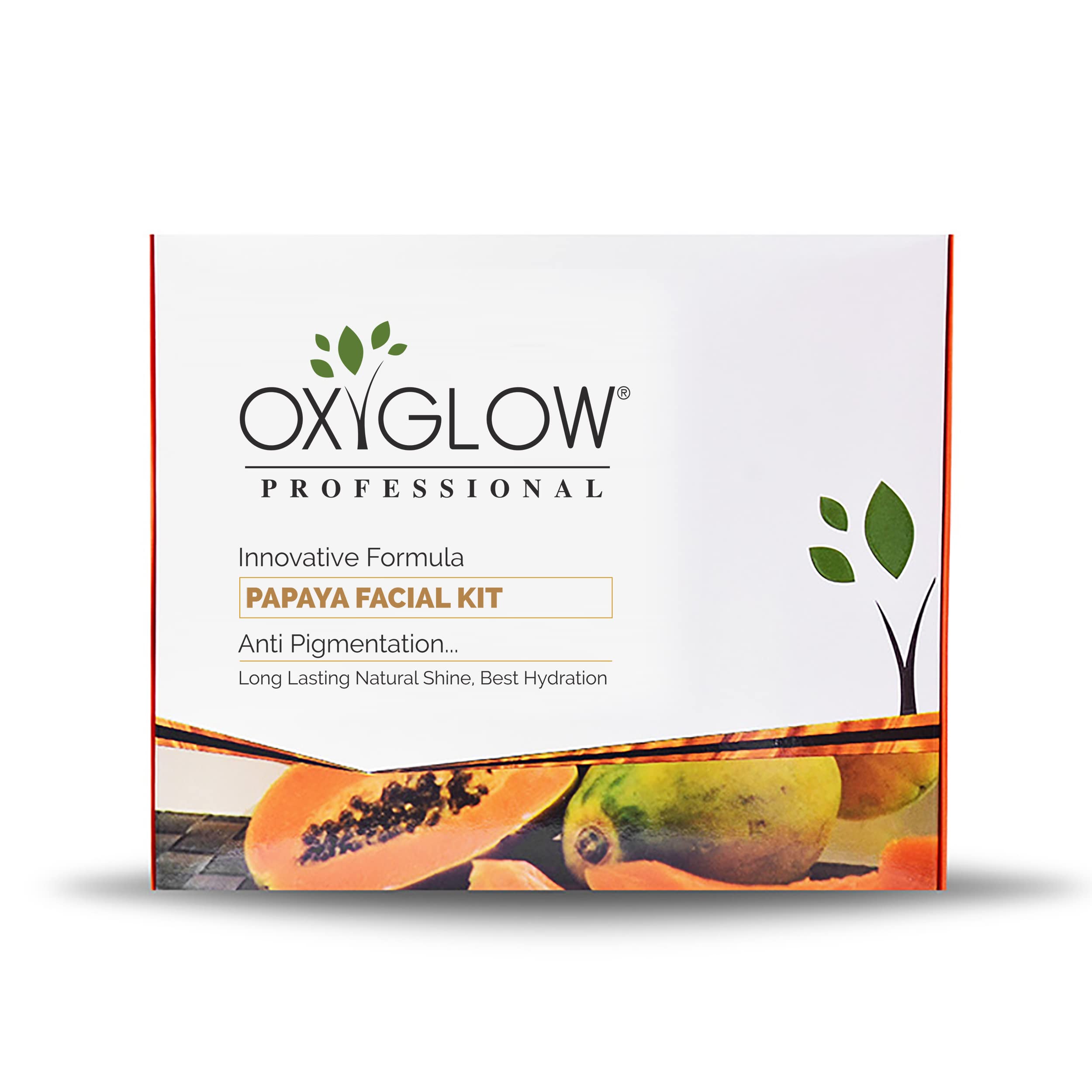 OxyGlow Papaya Facial Kit - (For all skin types) - 260 g