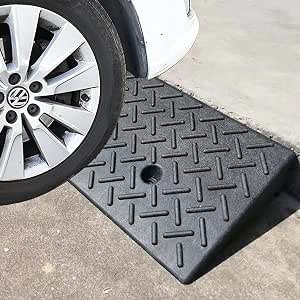 Amazon.com: Floor Transition Strip Walkers Entry Ramp, Rubber Car Ramp ...